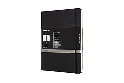 Moleskine Professional Notebook, XL, Black, Hard Cover (7.5 X 9.75) (Other)