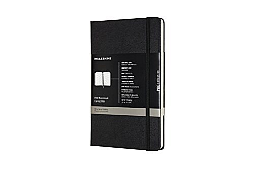 Moleskine Professional Notebook, Large, Black, Hard Cover (5 X 8.25) (Other)