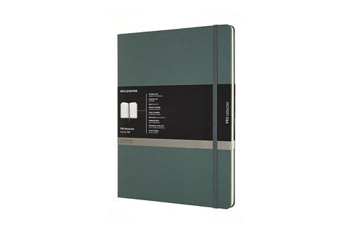 Moleskine Professional Notebook, XXL, Forest Green, Hard Cover (8.5 X 11) (Other)