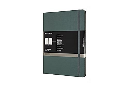 Moleskine Professional Notebook, XL, Forest Green, Hard Cover (7.5 X 9.75) (Other)