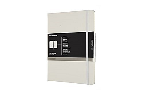 Moleskine Professional Notebook, XL, Pearl Grey, Hard Cover (7.5 X 9.75) (Other)
