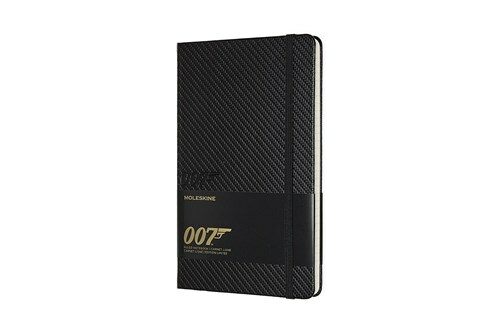Moleskine Ltd. Edition Notebook, James Bond, Carbon, Large, Ruled, Hard Cover (5 X 8.25) (Other)