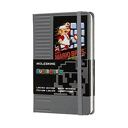 Moleskine Ltd. Edition Notebook, Super Mario, NES Cartridge / Grey, Pocket, Ruled Hard Cover (3.5 X 5.5) (Other)