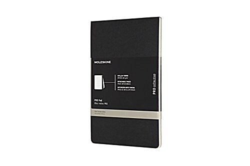 Moleskine Professional Pad, Large, Black (5 X 8.25) (Other)