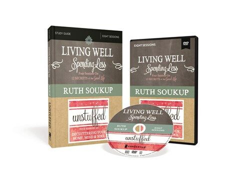 Living Well, Spending Less / Unstuffed Study Guide with DVDs: Eight Weeks to Redefining the Good Life and Living It (Paperback)