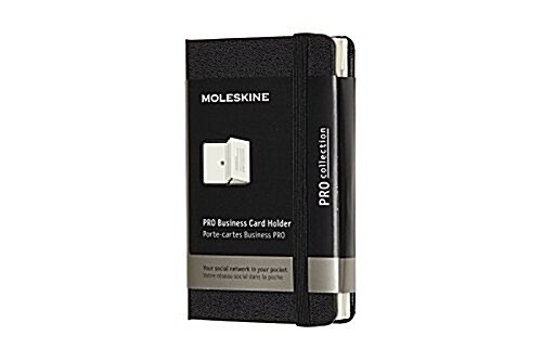 Moleskine Professional Business Card Holder, Xs, Black (2.5 X 4.25) (Other)