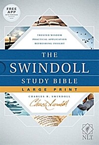 The Swindoll Study Bible NLT, Large Print (Hardcover)