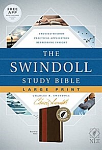 The Swindoll Study Bible NLT, Large Print (Imitation Leather)