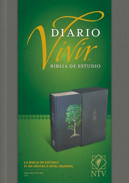 Biblia de Estudio del Diario Vivir Ntv (Hardcover)