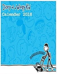 Diary of a Wimpy Kid Calendar 2018 (Paperback)