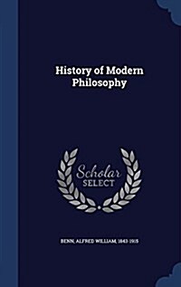 History of Modern Philosophy (Hardcover)