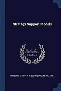 Strategy Support Models (Paperback)