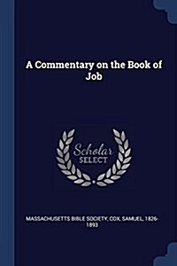 A Commentary on the Book of Job (Paperback)