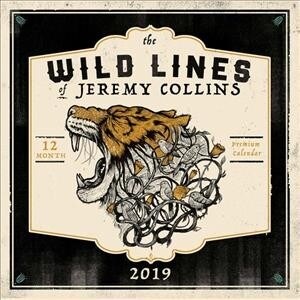 The Wild Lines of Jeremy Collins: 2019 Wall Calendar (Other)