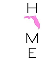 Home: Large Print Address Book, Florida State Pride, Birthday, Friendship, Christmas, Florida Gifts for Men and Women, 8 1/2 (Paperback)