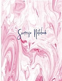 Surprise Notebook: Beautiful Water Color Notebook for All ( Great Journal, Amazing Composition Book ) Large 8.5 X 11 Inches, 110 Pages (Paperback)