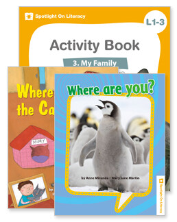New Spotlight On Literacy L1-3 My Family 세트 (Storybook 2권 + Activity Book 1권 + E-Book + FreeApp, 2nd Edition)