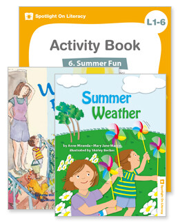 New Spotlight On Literacy L1-6 Summer Fun 세트 ( Storybook 2권 + Activity Book 1권 + E-Book + FreeA, 2nd Edition)