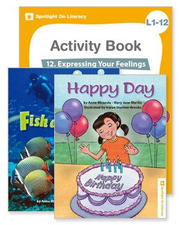 [중고] New Spotlight On Literacy L1-12 Express Your Feelings 세트 (Storybook 2권 + Activity Book 1권 + E-Book + FreeApp, 2nd Edition)