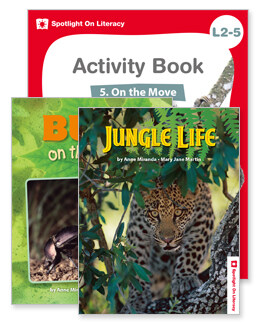 New Spotlight On Literacy L2-5 On the Move 세트 (Storybook 2권 + Activity Book 1권 + E-Book + FreeApp, 2nd Edition)