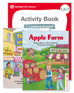 New Spotlight On Literacy L2-7 Looking Around 세트 (Storybook 2권 + Activity Book 1권 + E-Book + FreeApp, 2nd Edition)