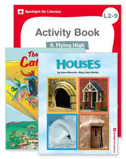 [중고] New Spotlight On Literacy L2-9 Flying High 세트 (Storybook 2권 + Activity Book 1권 + E-Book + FreeApp, 2nd Edition)