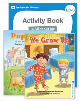 New Spotlight On Literacy L3-3 All about Me 세트 (Storybook 2권 + Activity Book 1권 + E-Book + FreeApp, 2nd Edition)