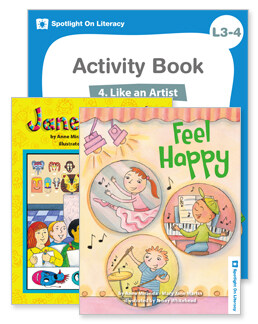 New Spotlight On Literacy L3-4 Like an Artist 세트 (Storybook 2권 + Activity Book 1권 + E-Book + FreeApp, 2nd Edition)