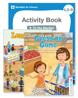 New Spotlight On Literacy L3-9 To the Market 세트 (Storybook 2권 + Activity Book 1권 + E-Book + FreeApp, 2nd Edition)