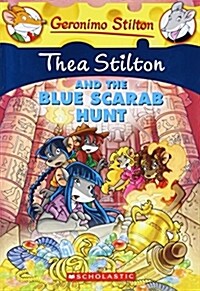 [중고] Thea Stilton and the Blue Scarab Hunt (Thea Stilton #11), 11: A Geronimo Stilton Adventure (Paperback)