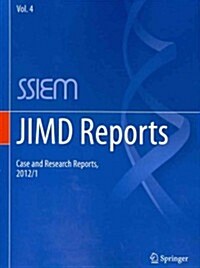 Jimd Reports - Case and Research Reports, 2012/1 (Paperback, 2012)