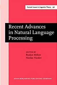 Recent Advances in Natural Language Processing (Hardcover)