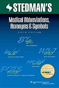 Stedmans Medical Abbreviations, Acronyms & Symbols (Paperback, 5)