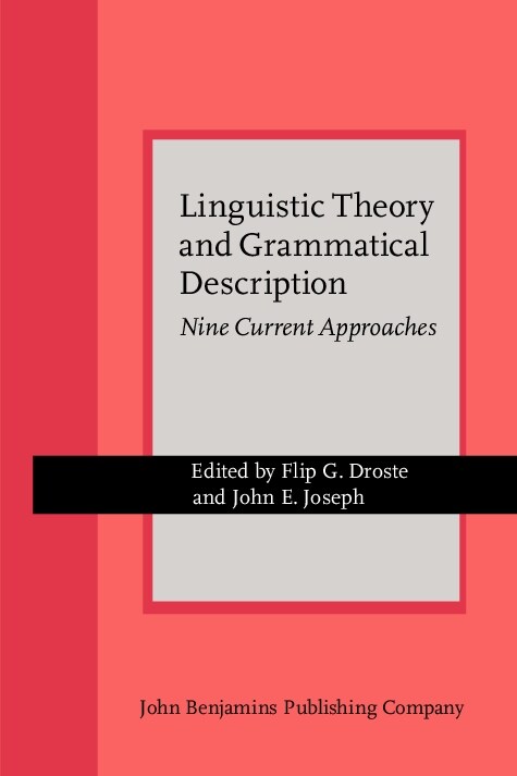 Linguistic Theory and Grammatical Description (Paperback)