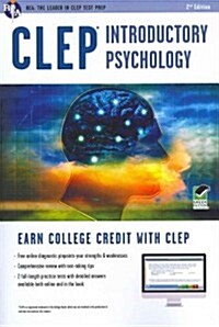 CLEP(R) Introductory Psychology Book + Online (Paperback, 2, Second Edition)