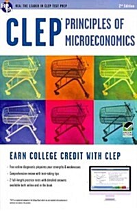 CLEP(R) Principles of Microeconomics Book + Online (Paperback, 2, Second Edition)
