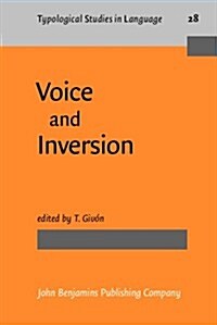 Voice and Inversion (Hardcover)