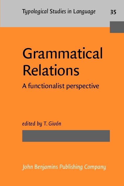 Grammatical Relations (Paperback)