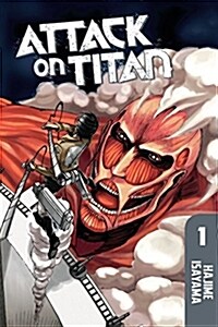[중고] Attack on Titan 1 (Paperback)