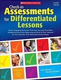 Check-In Assessments for Differentiated Lessons (Paperback)