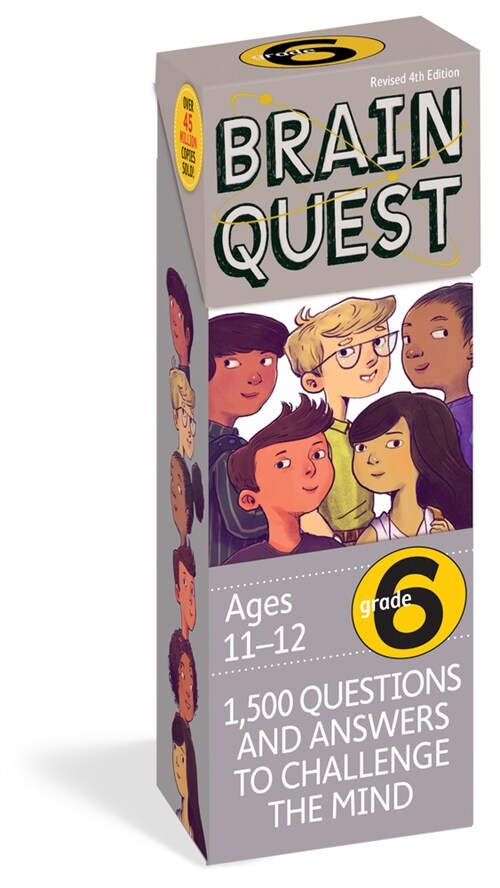 [중고] Brain Quest Grade 6, Revised 4th Edition: 1,500 Questions and Answers to Challenge the Mind (Other, 4, Revised)