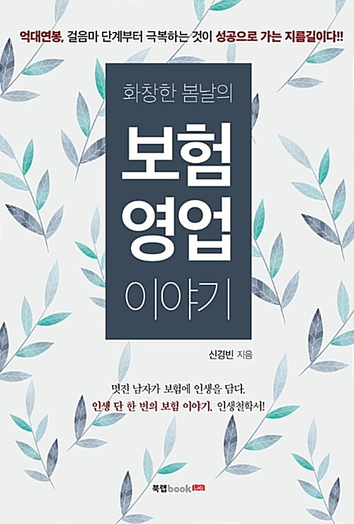 (화창한 봄날의) 보험영업 이야기  : 억대연봉, 걸음마 단계부터 극복하는 것이 성공으로 가는 지름길이다!!