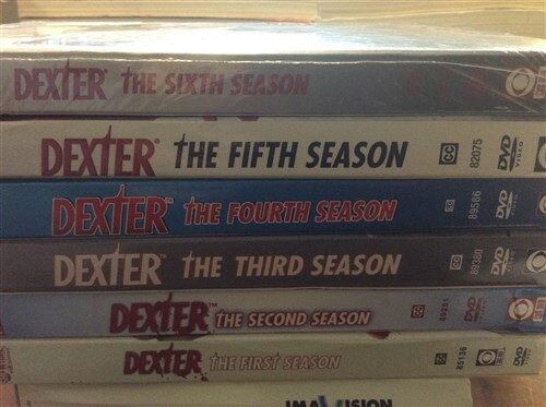 Dexter season1-6 총 24DVDs(한글무자막)/지역코드1
