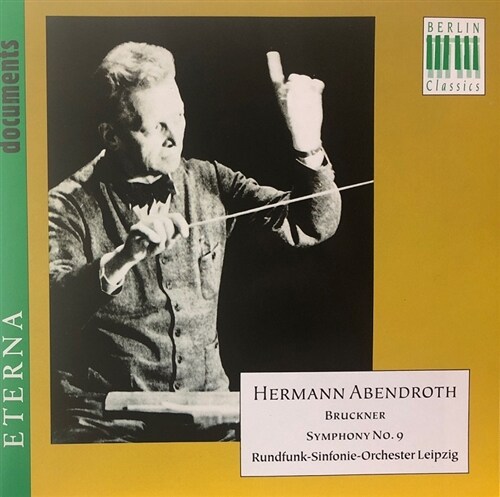 [중고] Hermann Abendroth - 브루크너: 교향곡 9번 (Bruckner: Symphony No.9)