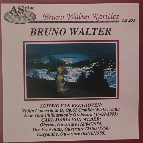 [중고] Bruno Walter - 베토벤: 바이올린 협주곡 