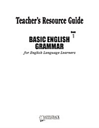 Basic English Grammar Book 1 Teachers Resource Guide (CD-ROM, Teachers Guide)