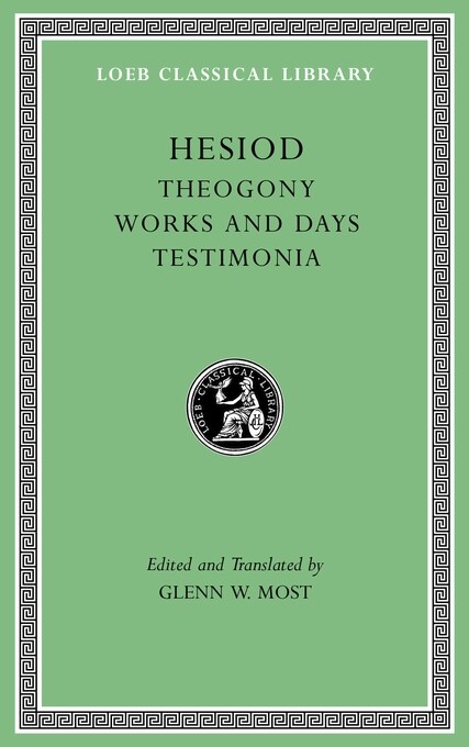 Theogony. Works and Days. Testimonia (Hardcover)