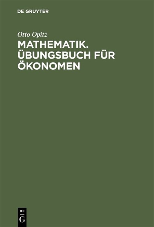 Mathematik. ?ungsbuch F? ?onomen (Hardcover, 6, 6., Durchgesehe)