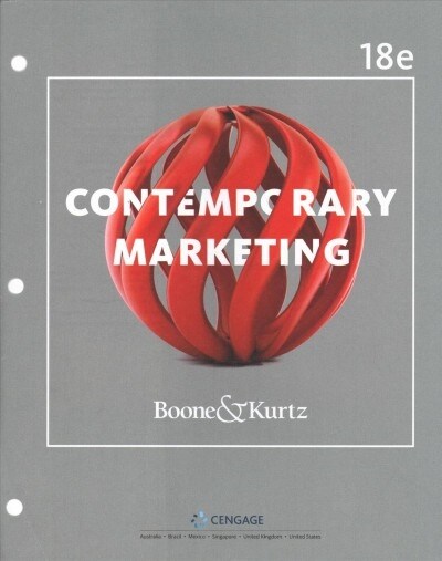 Bundle: Contemporary Marketing, Loose-Leaf Version, 18th + Mindtap Marketing, 1 Term (6 Months) Printed Access Card (Other, 18)