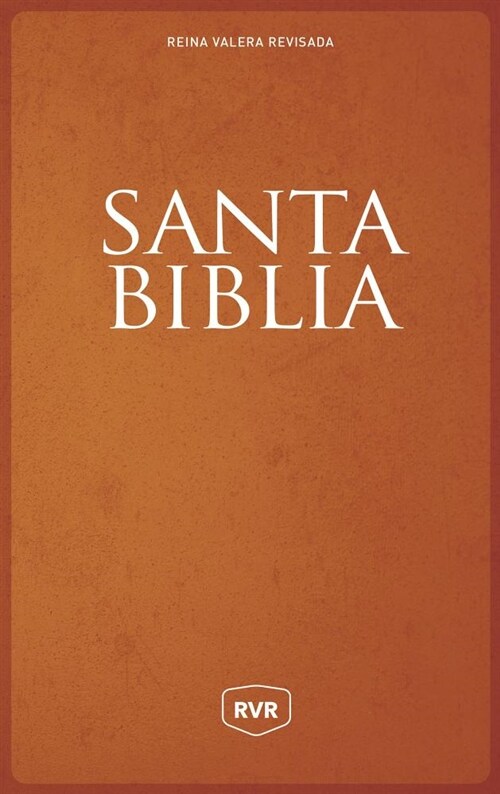 Santa Biblia Reina Valera Revisada Rvr, Letra Extra Grande, Tama? Manual, Letra Roja, R?tica (Paperback)
